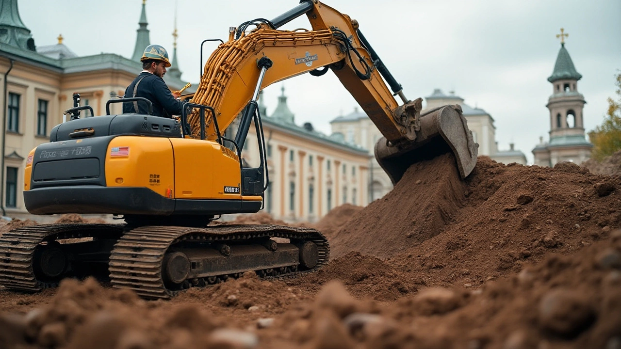 Бульдозеры и их применение