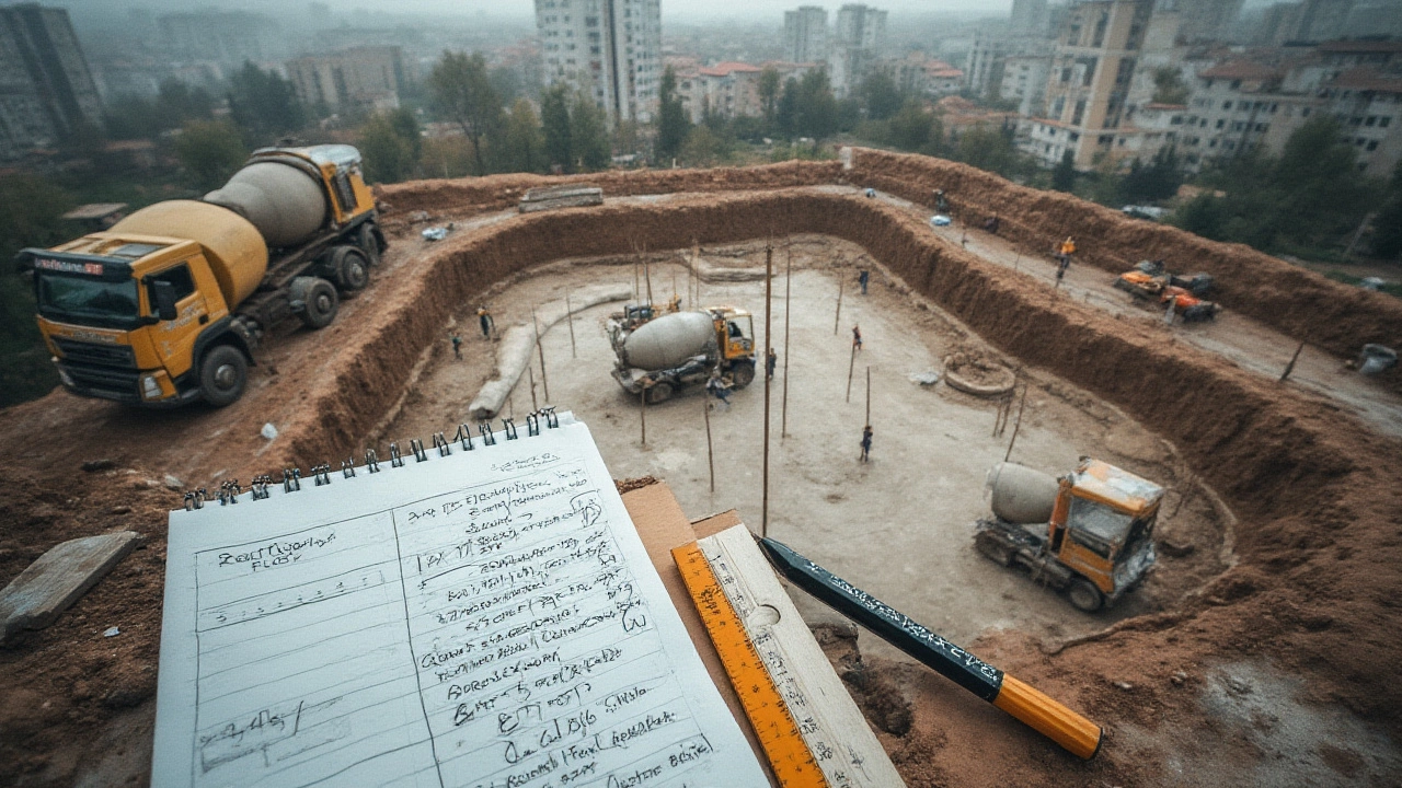 На что ещё влияет расход бетона: тип грунта, арматура, архитектура