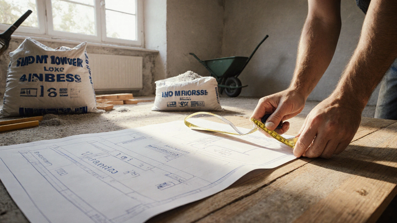Как рассчитать количество мешков для стяжки пола: точная формула и практические советы