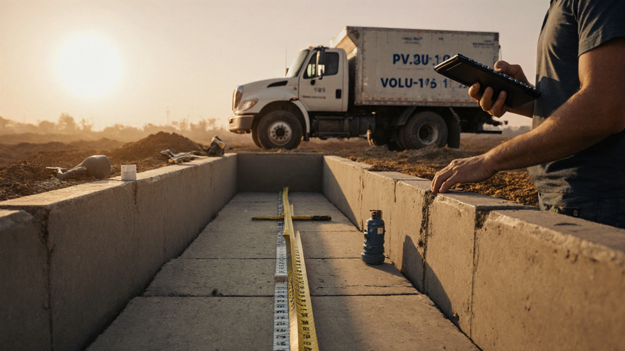 Как рассчитать объем заливки бетона: простая формула для любого фундамента