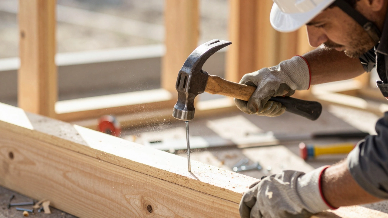 Как называется самый распространенный ударный инструмент в строительстве?