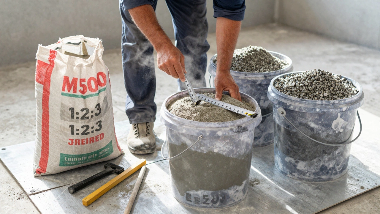 Как приготовить бетон из цемента марки 500: пропорции, этапы и ошибки