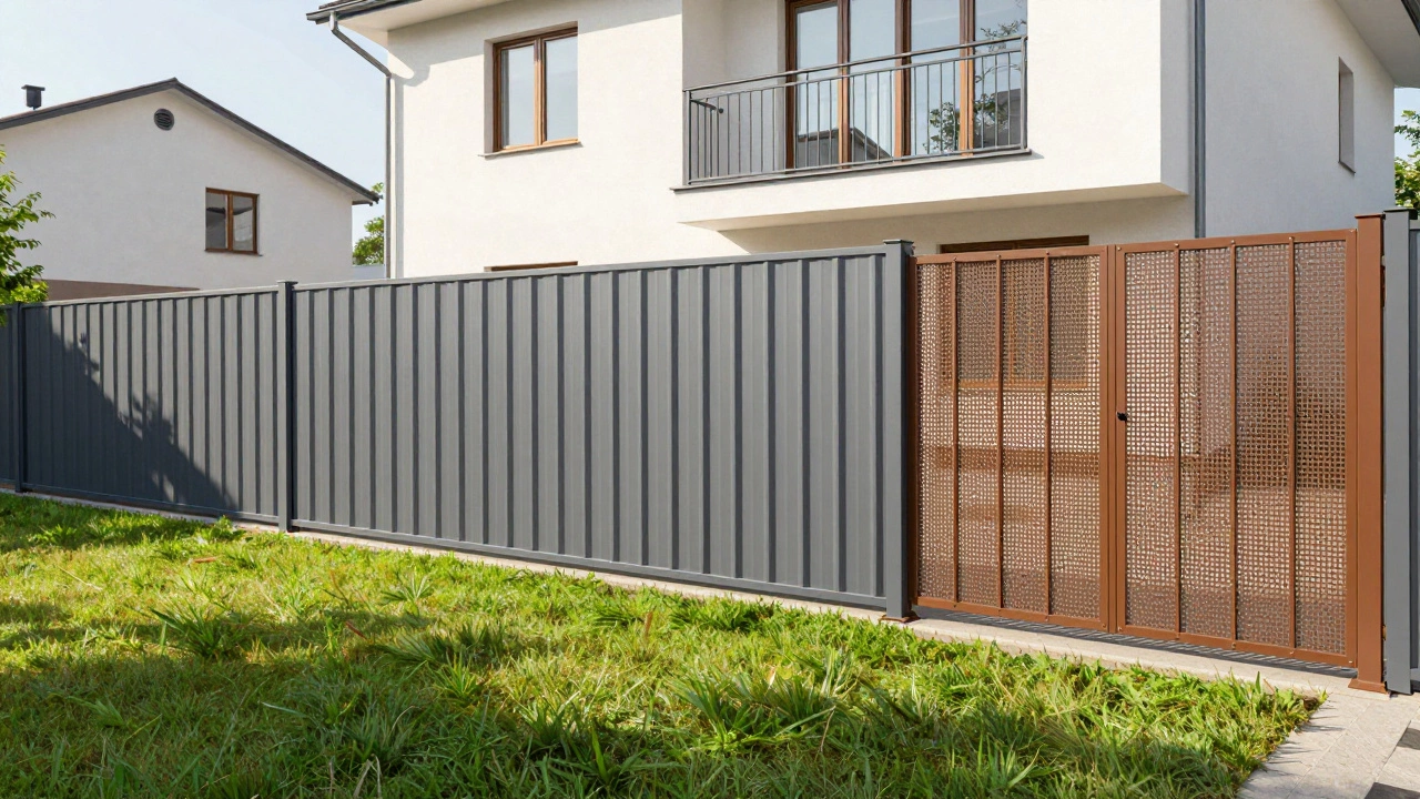 Какой забор выбрать для частного дома: сравнение материалов, плюсы и минусы