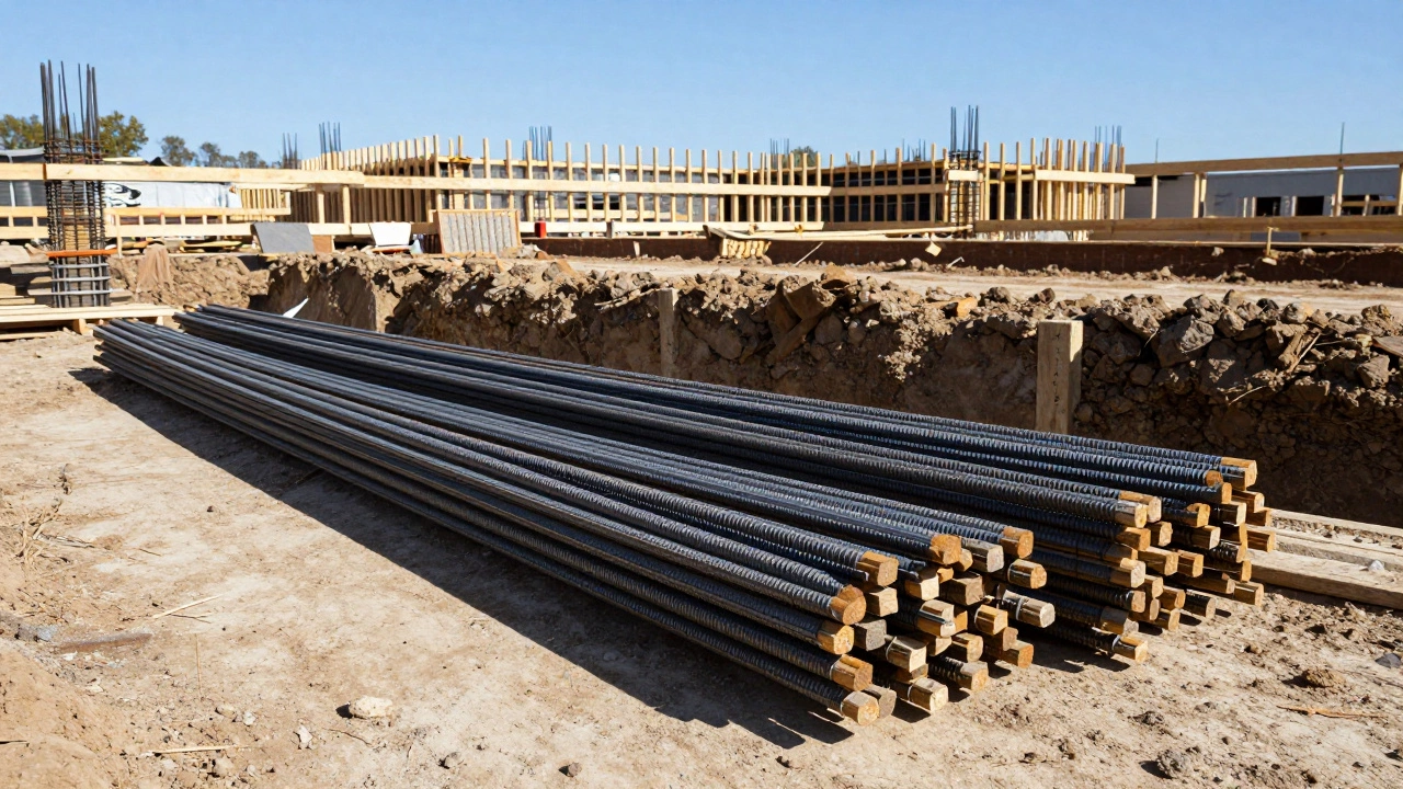 Расчет арматуры для фундамента 10х10: точные цифры и схема раскладки