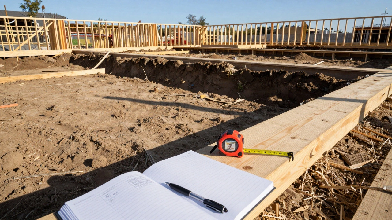 Расчет бетона для фундамента дома 8х8: точные цифры и формулы